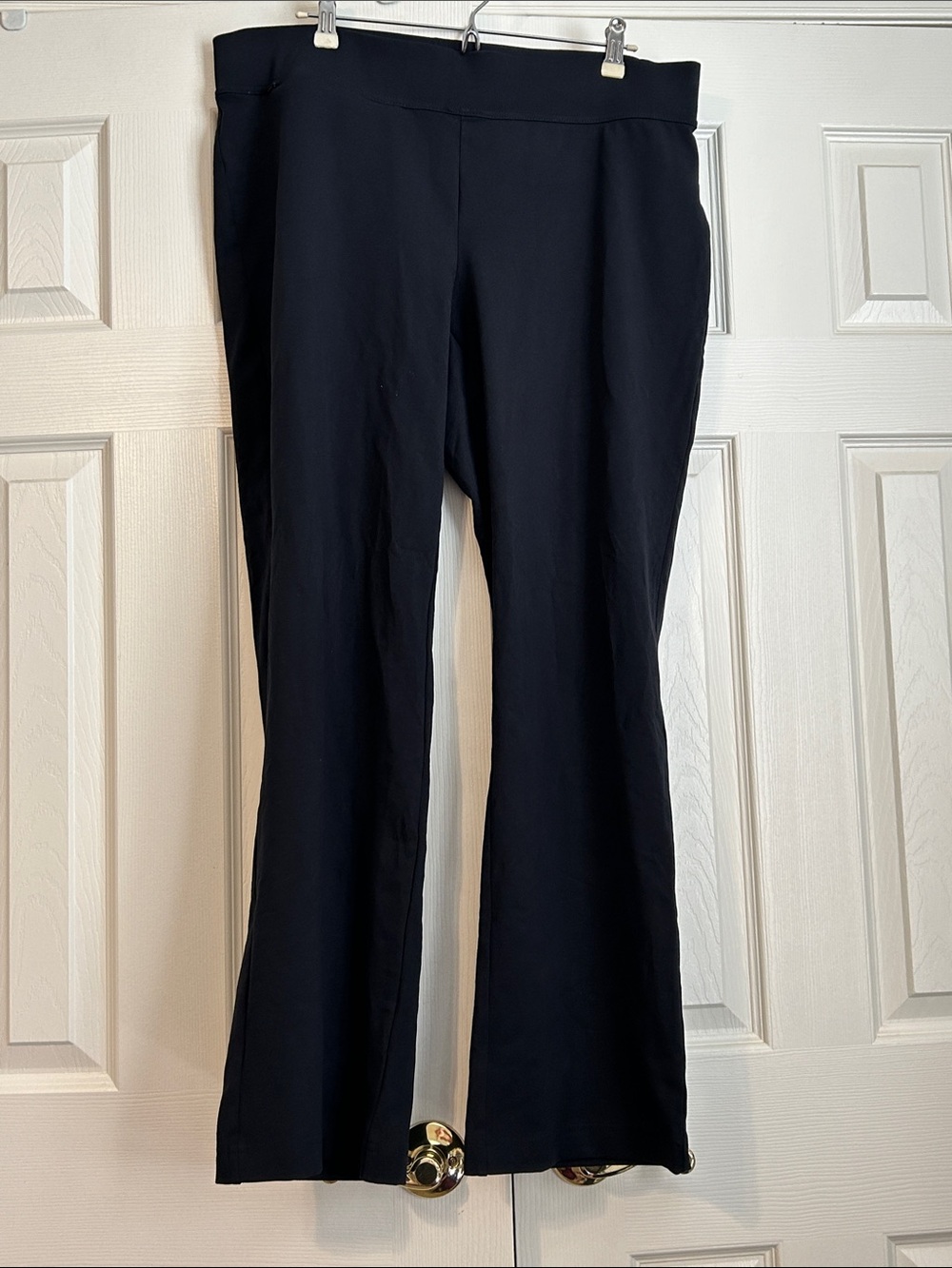 Lands' End Black Crewneck Top